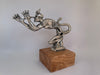 Speed Demon hood ornament featuring an elegant male figure sculpted for custom vehicles
